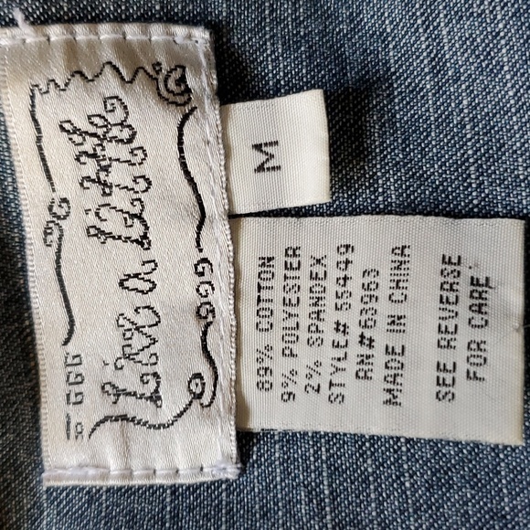 Demin jacket by Live A Little. - Picture 3 of 6